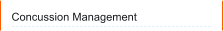 Concussion Management