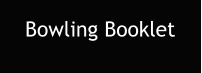 Bowling Booklet