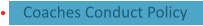 Coaches Conduct Policy