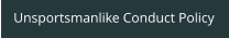 Unsportsmanlike Conduct Policy