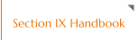 Section IX Handbook