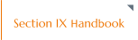Section IX Handbook
