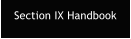 Section IX Handbook